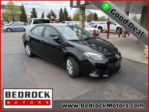 Black Sand Pearl 2016 Toyota Corolla LE