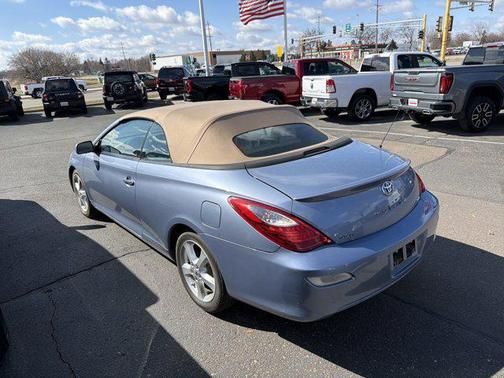 Cosmic Blue Metallic 2007 Toyota Camry Solara SLE