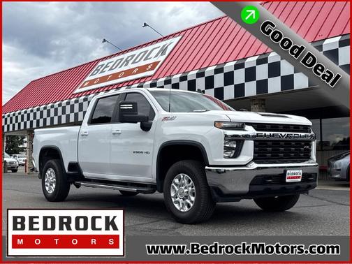 Summit White 2021 Chevrolet Silverado 2500 LT