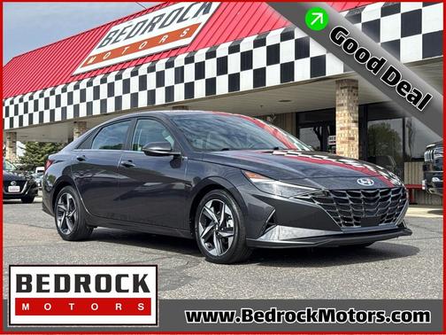 Portofino Gray 2023 Hyundai ELANTRA Limited