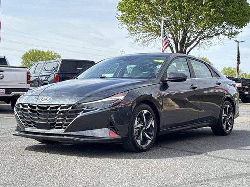 Portofino Gray 2023 Hyundai ELANTRA Limited