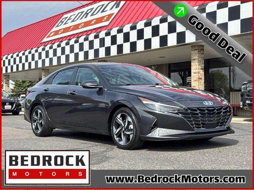 Portofino Gray 2023 Hyundai ELANTRA Limited