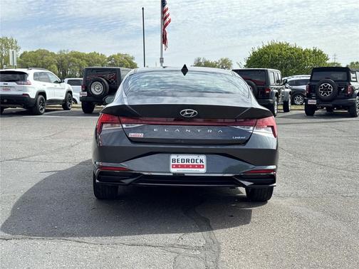 Portofino Gray 2023 Hyundai ELANTRA Limited