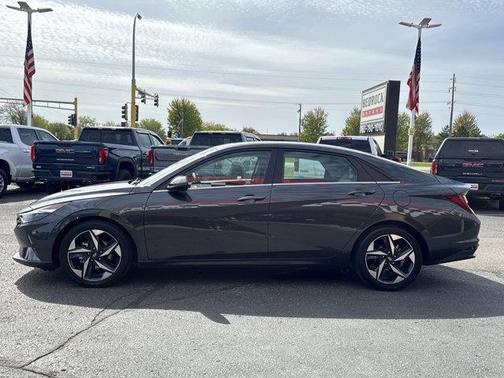 Portofino Gray 2023 Hyundai ELANTRA Limited