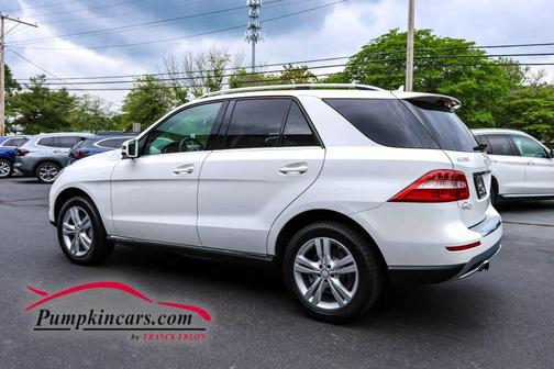 White 2015 Mercedes-Benz M-Class 4MATIC