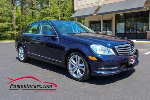 Blue 2014 Mercedes-Benz C-Class C 300 4MATIC Sport