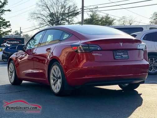 Red 2023 Tesla Model 3 Standard Range
