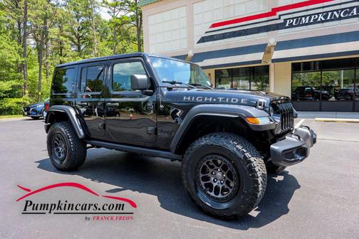 Black 2022 Jeep Wrangler Unlimited Sport