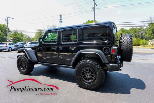 Black 2022 Jeep Wrangler Unlimited Sport