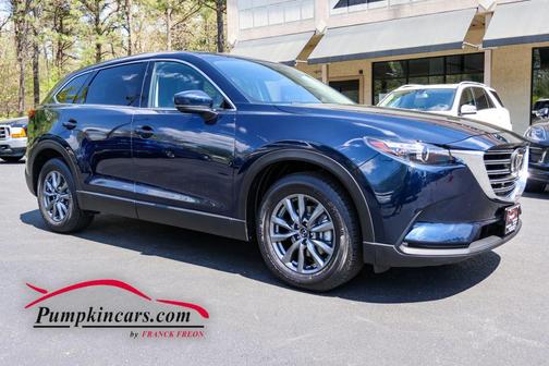 Blue 2023 Mazda CX-9 Touring