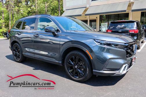 Gray 2023 Honda CR-V Hybrid Sport Touring AWD