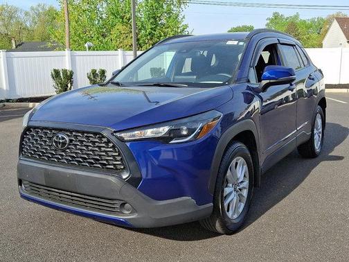 Blue Crush Metallic 2022 Toyota Corolla Cross LE