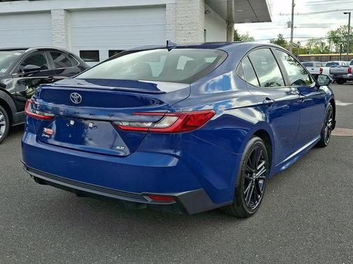 Blue 2025 Toyota Camry SE