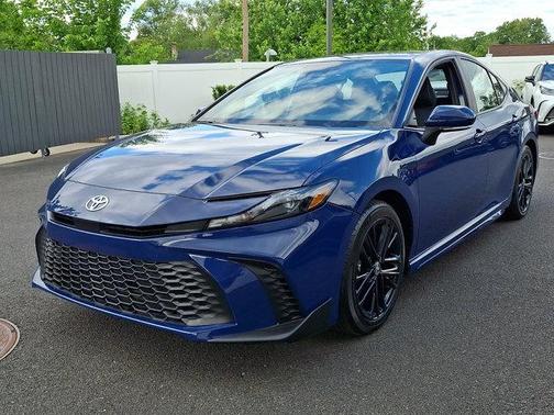Blue 2025 Toyota Camry SE