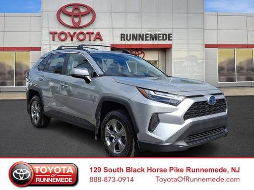 Silver Sky Metallic 2024 Toyota RAV4 Hybrid XLE