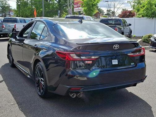 Midnight Black Metallic 2025 Toyota Camry SE