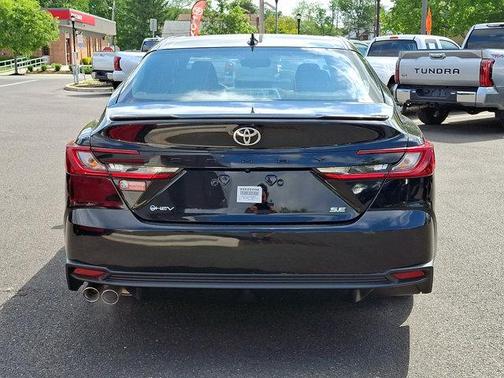 Midnight Black Metallic 2025 Toyota Camry SE