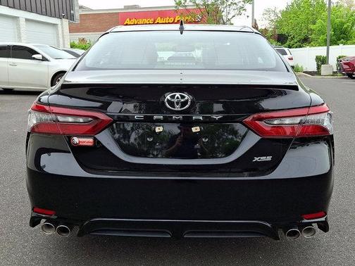 Midnight Black Metallic 2022 Toyota Camry XSE