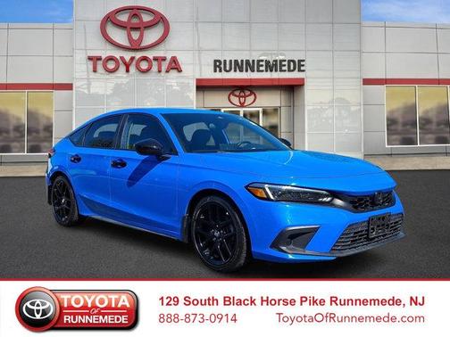 Boost Blue Pearl Bl 2022 Honda Civic Sport