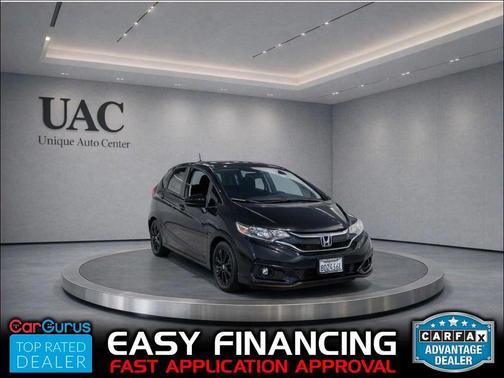 Crystal Black Pearl 2018 Honda Fit Sport
