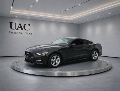 Black 2015 Ford Mustang EcoBoost