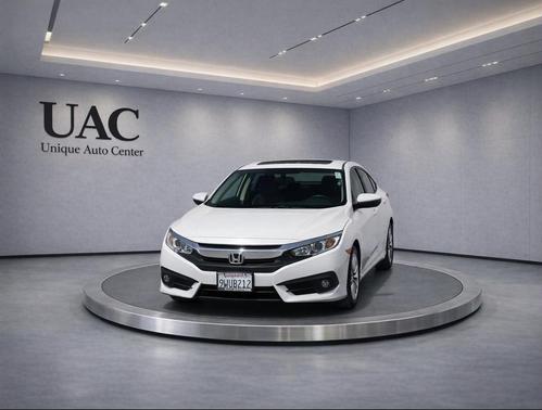 WHITE 2016 Honda Civic EX-T