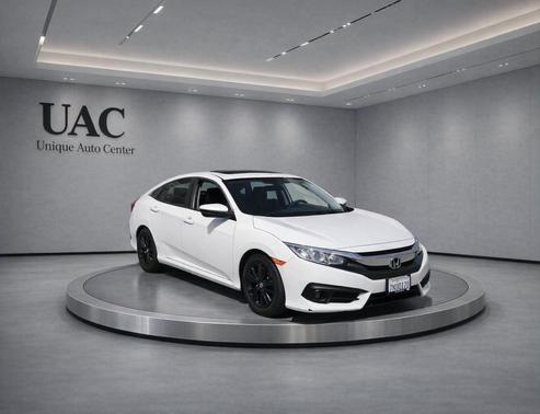 WHITE 2016 Honda Civic EX-T
