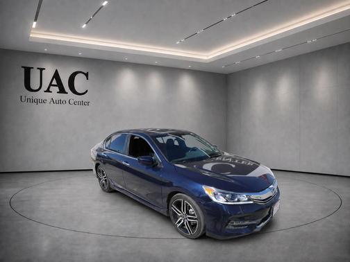 Obsidian Blue Pearl 2017 Honda Accord Sport SE