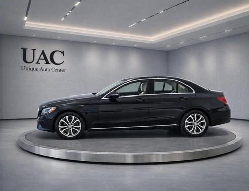 BLACK 2018 Mercedes-Benz C-Class C 300 SEDAN 4D