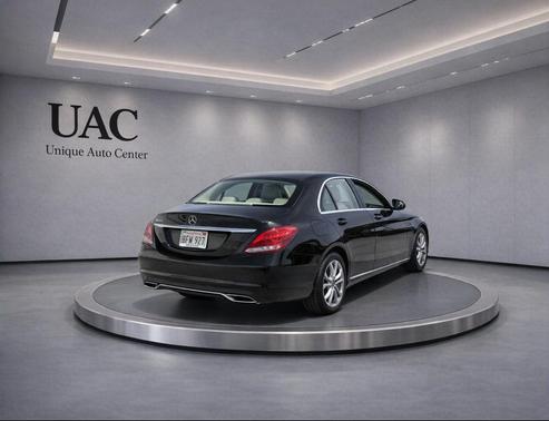 BLACK 2018 Mercedes-Benz C-Class C 300 SEDAN 4D