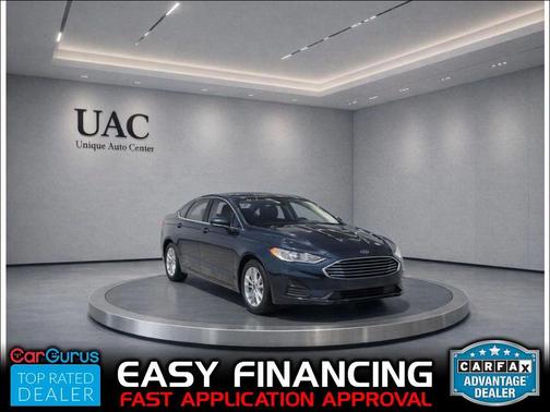 Alto Blue Metallic Tinted Clearcoat 2020 Ford Fusion SE