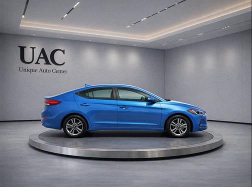 Electric Blue 2017 Hyundai ELANTRA SE