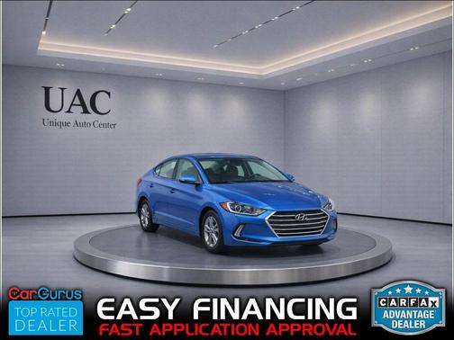 Electric Blue 2017 Hyundai ELANTRA SE