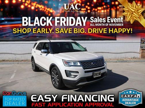 2016 Ford Explorer Platinum