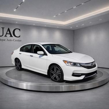 White Orchid Pearl 2016 Honda Accord Sport