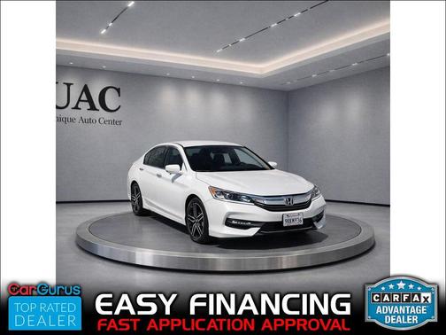 White Orchid Pearl 2016 Honda Accord Sport