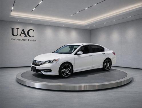 White Orchid Pearl 2016 Honda Accord Sport