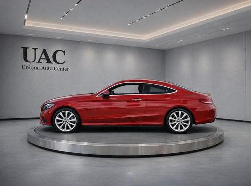 designo Cardinal Red Metallic 2019 Mercedes-Benz C-Class C 300 COUPE 2D