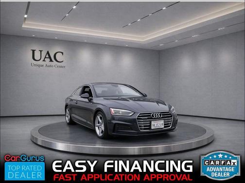 GRAY 2018 Audi A5 2.0T Premium Plus