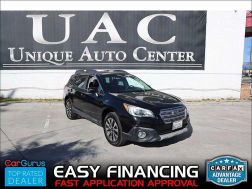 Crystal Black Silica 2016 Subaru Outback 2.5i Limited