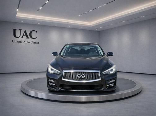BLACK 2015 INFINITI Q50 Sport