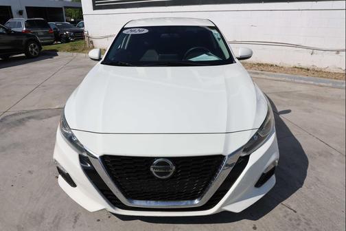 Glacier White 2020 Nissan Altima S FWD