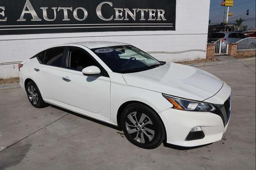 Glacier White 2020 Nissan Altima S FWD