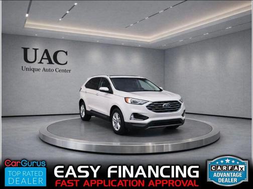 WHITE 2019 Ford Edge SEL