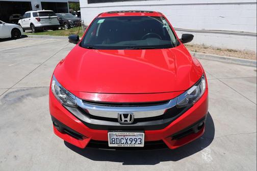 RED 2018 Honda Civic EX-T