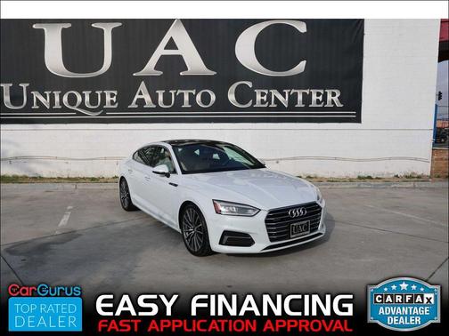 WHITE 2018 Audi A5 2.0T Premium Plus