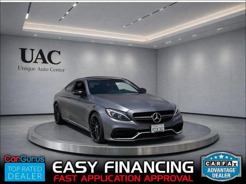 GRAY 2018 Mercedes-Benz AMG C 63 S