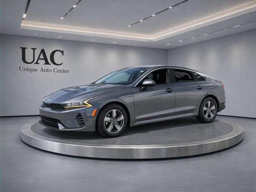 Gravity Gray 2021 Kia K5 LXS