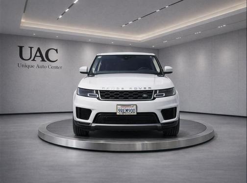 WHITE 2019 Land Rover Range Rover Sport SE