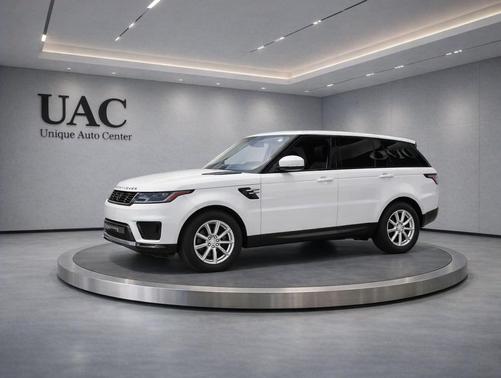 WHITE 2019 Land Rover Range Rover Sport SE